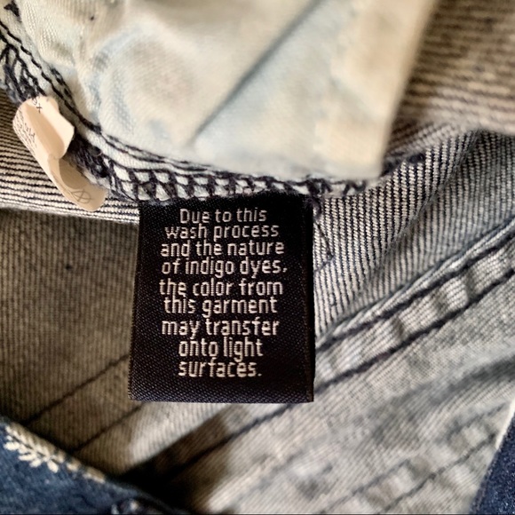 Crew Cropped Jeans- Indigo Floral - Picture 7 of 8